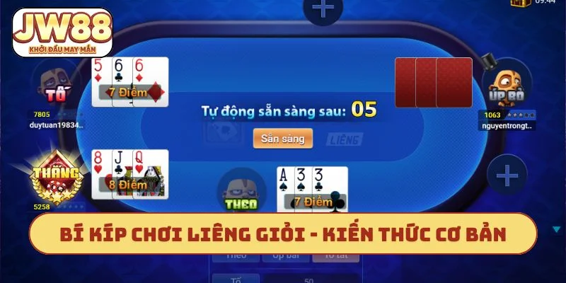 Bí kíp chơi liêng giỏi - Kiến thức cơ bản